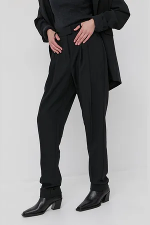Herskind Kalhoty Brenda dámské, barva, jednoduché, high waist