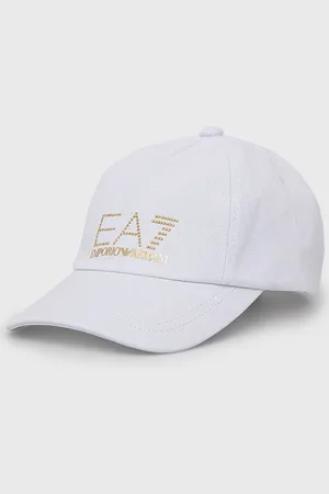 EA7 Bavlněná čepice barva, s aplikací