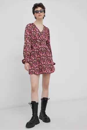 VERO MODA Šaty barva, mini, áčková