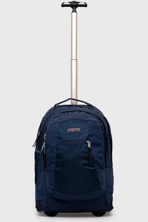 JanSport Batoh tmavomodrá barva, velký, hladký