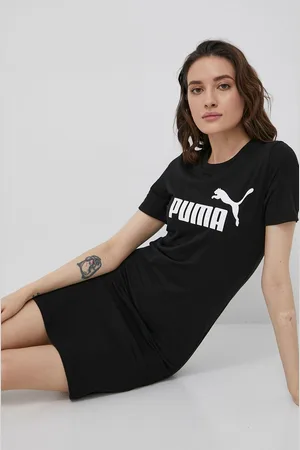 PUMA Šaty 848349 barva, mini, přiléhavá