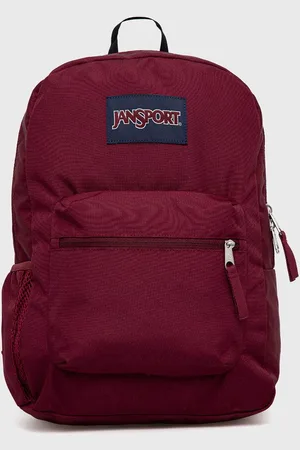 JanSport Batoh vínová barva, velký, hladký
