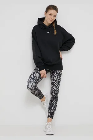 Reebok Tepláková mikina LUX COLLECTION barva, s kapucí, H51828.100012005