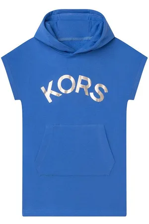 Michael Kors Dětské bavlněné šaty mini, jednoduché