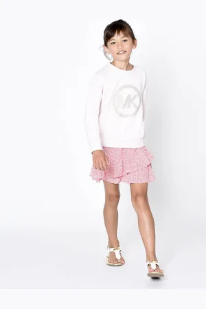 Michael Kors Dětská sukně barva, mini, jednoduchý