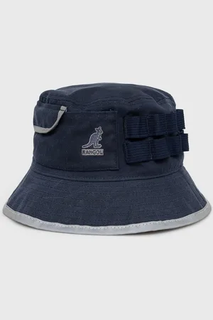 Kangol Bavlněná čepice tmavomodrá barva, bavlněný