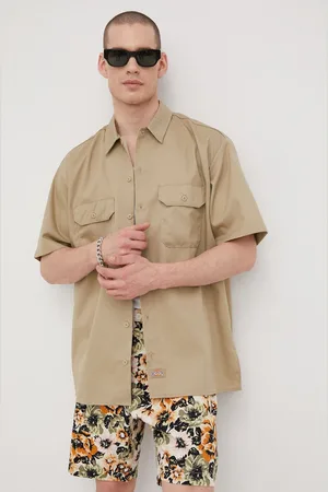 Dickies Košile pánská, barva, regular, s klasickým límcem