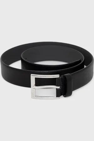 HUGO BOSS Kožený pásek pánský, barva, 50471181