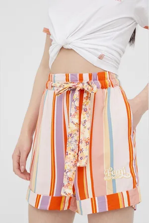 Femi Stories Kraťasy dámské, vzorované, high waist
