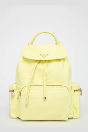 Guess Batoh ECO GEMMA dámský, zelená barva, malý, hladký, HWEYG8 39532