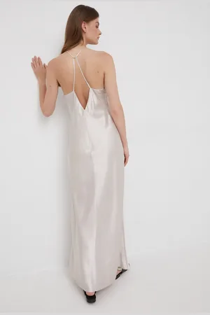 Calvin Klein Šaty barva, maxi