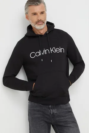 Calvin Klein Bavlněná mikina pánská, barva, s potiskem, K10K104060
