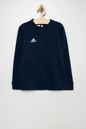 adidas Dětská mikina H57568 tmavomodrá barva, s aplikací