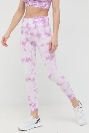 DKNY Legíny dámské, barva, vzorované