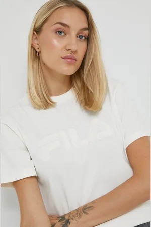 Fila Bavlněné tričko barva