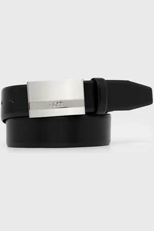 HUGO BOSS Kožený pásek pánský, barva, 50480955