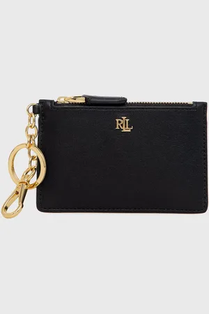 Ralph Lauren Kožené pouzdro na karty barva, 432876731002