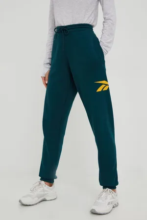 Reebok Tepláky dámské, barva, s potiskem