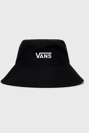 Vans Klobouk barva, bavlněný, VN0A5GRGY281-blck.wht