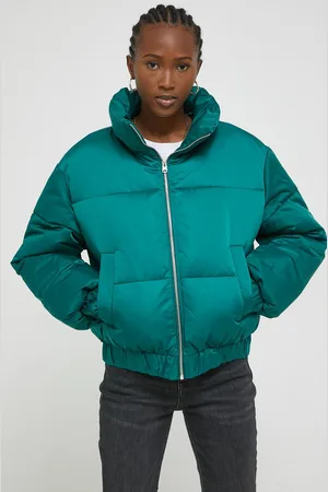 Abercrombie & Fitch Bunda dámská, barva, zimní, oversize