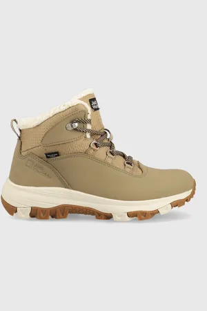 Jack Wolfskin Boty Everquest Texapore Mid dámské, hnědá barva, zateplené