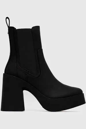 Steve Madden Boty s gumou Climate dámské, barva, na podpatku