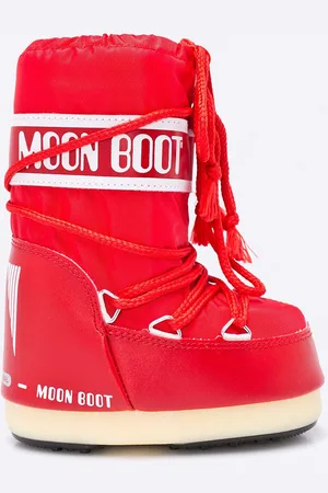 Moon Boot Dětské sněhule Nylon Rosso