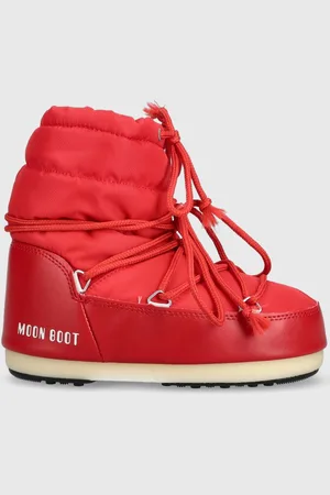Moon Boot Sněhule Light Low Nylon barva, 14600100.RED-RED