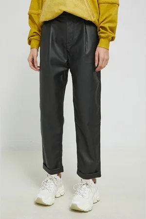 Brixton Kalhoty dámské, barva, jednoduché, high waist