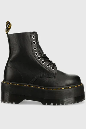 Dr. Martens Kožené workery 1460 Pascal Max dámské, barva, na platformě, DM26925001