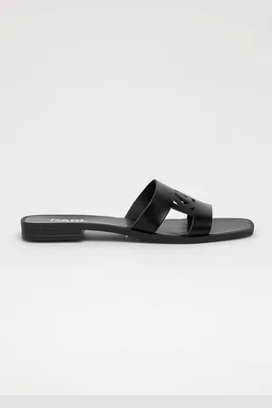 Karl Lagerfeld Kožené pantofle SKOOT KL80405