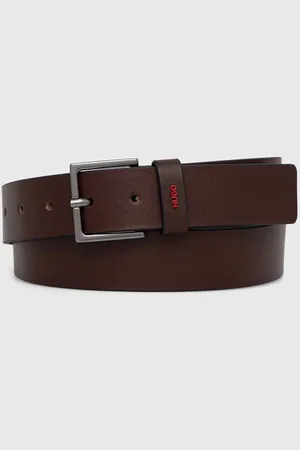 HUGO BOSS Kožený pásek pánský, barva, 50470652
