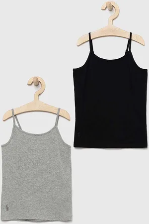 Ralph Lauren Dětský top 2-pack barva, hladký