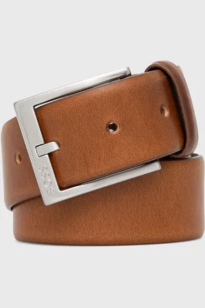 HUGO BOSS Kožený pásek pánský, barva, 50471170