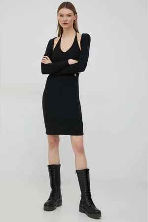 Calvin Klein Šaty a bolerko barva, mini