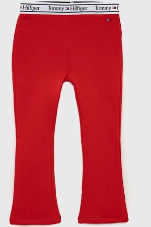 Tommy Hilfiger Dětské legíny barva, hladké
