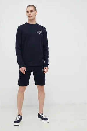 Tommy Hilfiger Mikina tmavomodrá barva, UM0UM02878