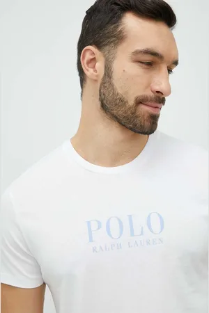 Ralph Lauren Bavlněné pyžamové tričko barva, s potiskem, 714899613