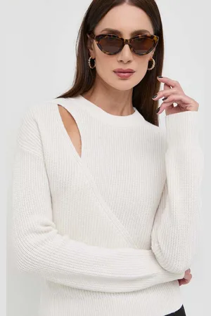 Michael Kors Vlněný svetr dámský, barva, hřejivý