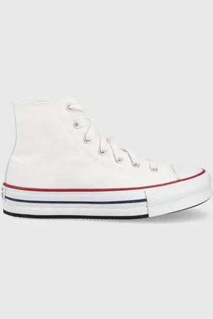 Converse Dětské tenisky Chuck Taylor All Star Lift dámské, barva, 272856C-White.Garn
