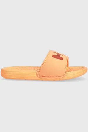 Helly Hansen Pantofle HH SLIDE dámské, oranžová barva, 11715.