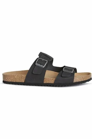 Geox Semišové pantofle U SANDAL GHITA B pánské, barva, U159VB 00032 C9999