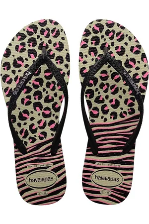 Havaianas Žabky SLIM ANIMALS dámské, barva, na plochém podpatku, 4147964.0006