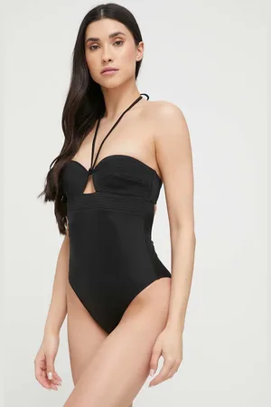 Calvin Klein Jednodílné plavky barva, měkký košík