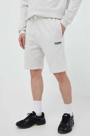 Hummel Kraťasy hmlLGC GABE SWEATSHORTS pánské, barva, melanžové, 218997