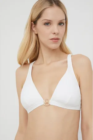 Michael Kors Plavková podprsenka barva, vyztužený košík
