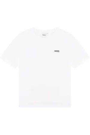 HUGO BOSS Dětské bavlněné tričko barva