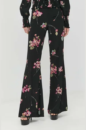 Twin-Set Kalhoty dámské, barva, zvony, high waist