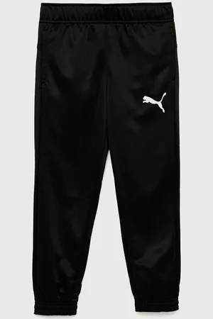 PUMA Dětské tepláky ACTIVE Tricot Pants cl B barva, s potiskem