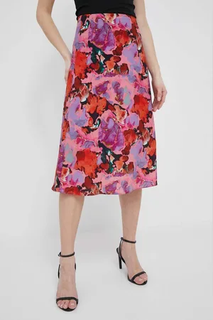 Paul Smith Sukně barva, midi, áčková